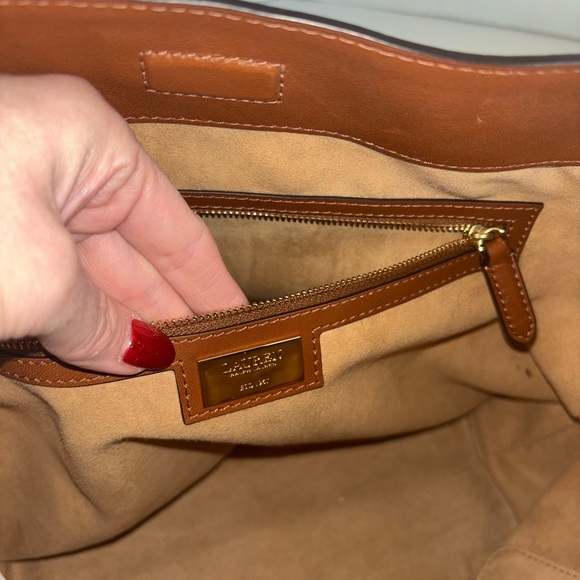 Ralph Lauren Kassie Large Shoulder Bag & Matching Wallet - Picture 8 of 17